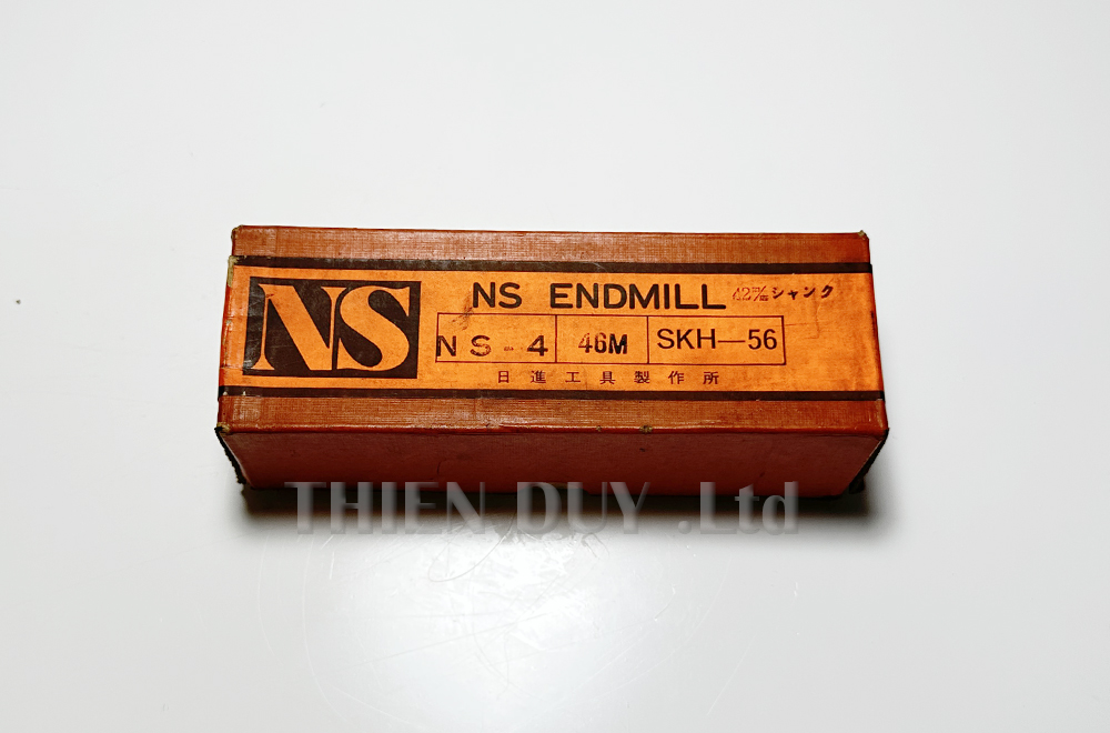 Dao phay ngón thép gió NS-4 46M-SKH56 - NS-TOOLS - D46 - D50