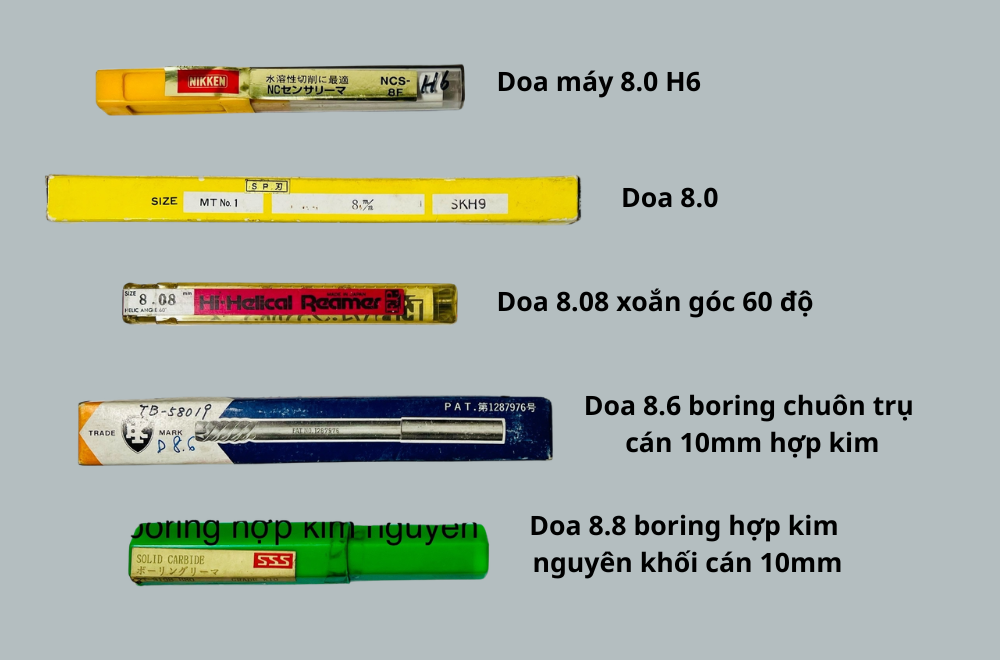Mũi Doa 8.00~~8.58mm